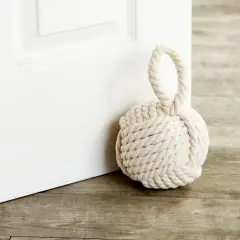 Decorative Weighted Door Stop with Handle