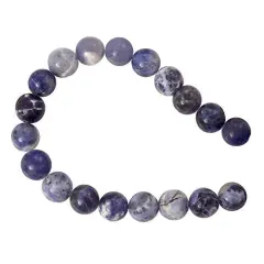 Sodalite Beads 8mm (16" Strand)