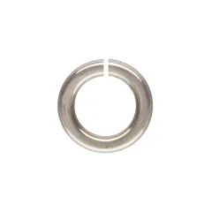 4mm 14k White Gold Jump Ring