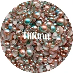 Flatback Pearl Mix - Tiffany by Glitter Heart Co.&trade;