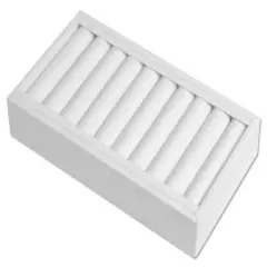 Bangle Bracelet Jewelry Display Tray 9 Bangles White