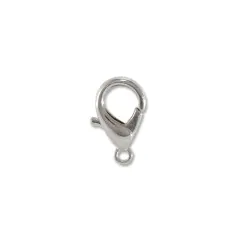 Lobster Clasp 23x14mm Silver Color (1-Pc)