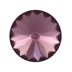 Preciosa Crystal Maxima 12mm Light Amethyst Rivoli (Package of 1)