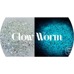 Polyester Glitter - Glow Worm - Glow in the Dark by Glitter Heart Co.&trade;