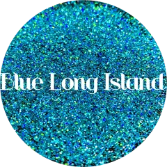 Polyester Glitter - Blue Long Island by Glitter Heart Co.&trade;