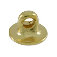 JewelrySupply Up Eye 5mm Gold Plated (10-Pcs)