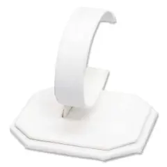 Single White Watch Display