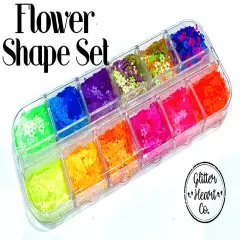 Flower Shape Set by Glitter Heart Co.&trade;