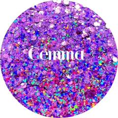 Polyester Glitter - Gemma by Glitter Heart Co.&trade;