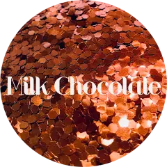 Polyester Glitter - Milk Chocolate by Glitter Heart Co.&trade;