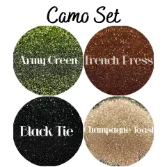 Glitter Camo Set by Glitter Heart Co.&trade;