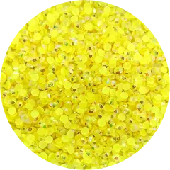 Resin Rhinestones - Pastel Yellow Jelly - Lauren Quigley's Rock Candy by Glitter Heart Co.&trade;