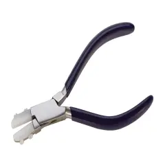 5-3/4" Stainless Steel and Nylon Non-Marring Thin Nose Wire Straightening Pliers