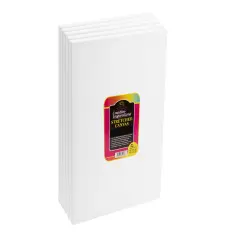 Creative Inspirations Stretched Canvas Packs - Multipack Low Cost Stretched Canvas for Artists, Painting, Professionals, & More!