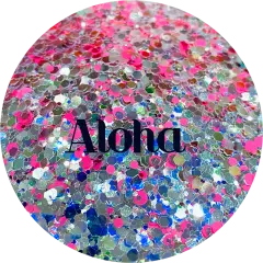 Polyester Glitter - Aloha by Glitter Heart Co.&trade;