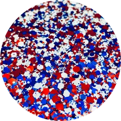Polyester Glitter - USA Mix by Glitter Heart Co.&trade;