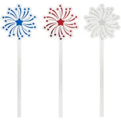 Fireworks Skewer themed Cupcake Cake Decorating pics 12 set