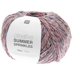 Rico Creative Summer Sprinkles - Cotton Blend Yarn - Fine - #005 Blossoms