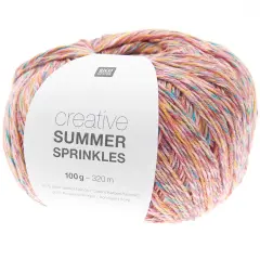 Rico Creative Summer Sprinkles - Cotton Blend Yarn - Fine - #007 Candy