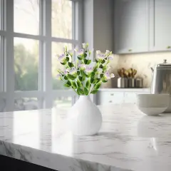 Allstate Lisianthus Artificial Floral Spray - 30" - Lavender and White Purple