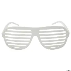 Louvre White Glasses 1 Pc.