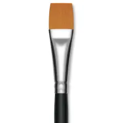 Utrecht Synthetic Sablette Brush - Short Handle, Wash, Size 3/4"