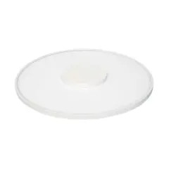 Nuvo 31.5w 17" Flush Mount LED Fixture Round Shape in White Finish Warm White