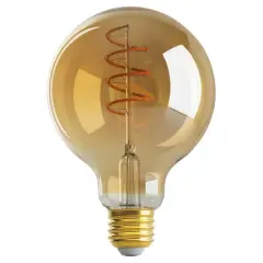 Satco 4w G30 E26 LED 120v 2000K 260 lumens Vintage style filament lamps