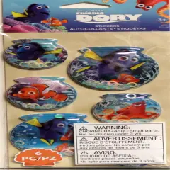 EK Success Disney Finding Dory Fish Bowls Snow Globe Stickers