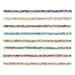 Vintage Hand Painted Classic Various Colors of Cloisonne Beads Value Pack