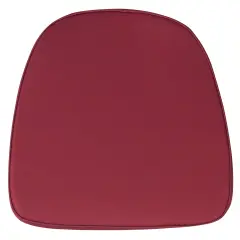 Emma and Oliver Soft Chiavari Dining Chair Cushion Burgundy