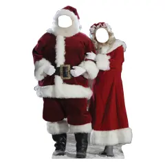 Santa & Mrs. Claus Standin