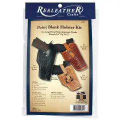 Realeather(R) Crafts Point Blank Holster Kit