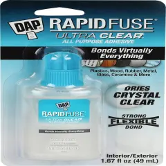 DAP Rapid Fuse Ultra Clear Adhesive-1.67oz