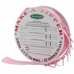 Make-A-Zipper Pink