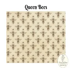 Queen Bees Decoupage Paper(Large 24x36)
