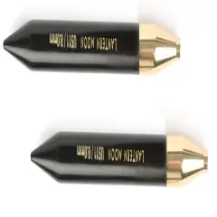 Lantern Moon 5" Ebony Interchangeable Knitting Needles 11 US (8.0mm) Multicolor