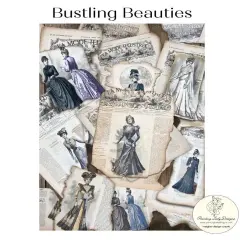 Bustling Beauties Decoupage & Mixed Media Art Paper - Small
