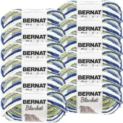 Multipack of 12 - Bernat Blanket Yarn-Oceanside