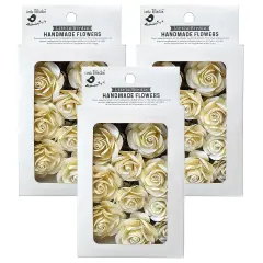 Pack of 3 - Little Birdie Whitney Paper Flowers 14/Pkg-Amor Mio