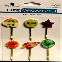 Paper House Life Organized Epoxy Clips