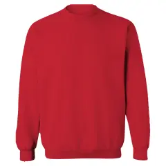 Bayside&reg; Union Made Crewneck Sweatshirt Red