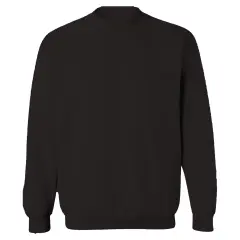 Bayside&reg; Union Made Crewneck Sweatshirt Black