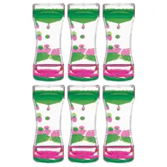 Pink & Green Liquid Motion Bubbler, Pack of 6