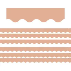 Sedona Sand Scalloped Border Trim, 35 Feet Per Pack, 6 Packs