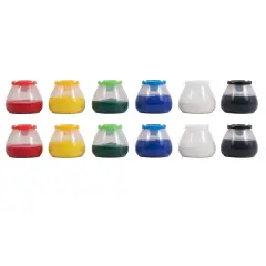 No Spill No Tip Paint Pots, 6 Per Set, 2 Sets