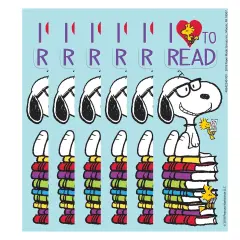 Peanuts&reg; Reading Bookmark, 36 Per Pack, 6 Packs