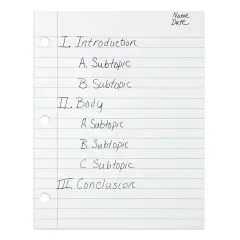 Magnetic Demonstration Notebook Paper, 22" x 28"