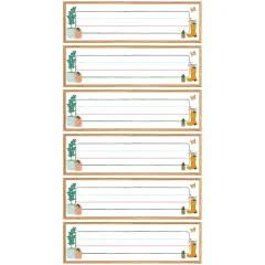 Grow Together Nameplates, 36 Per Pack, 6 Packs