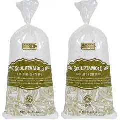 Sculptamold&reg; Modeling Compound, 3 lbs. Per Bag, 2 Bags